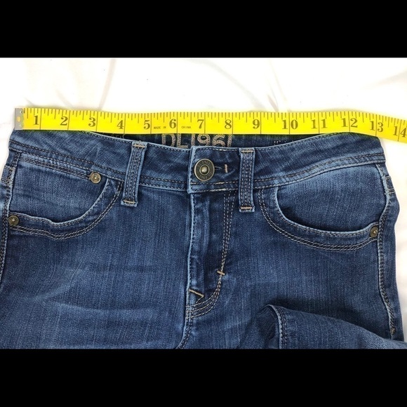 Dl1961 jennifer high-Rise boot raw hems size 25 - Picture 11 of 11